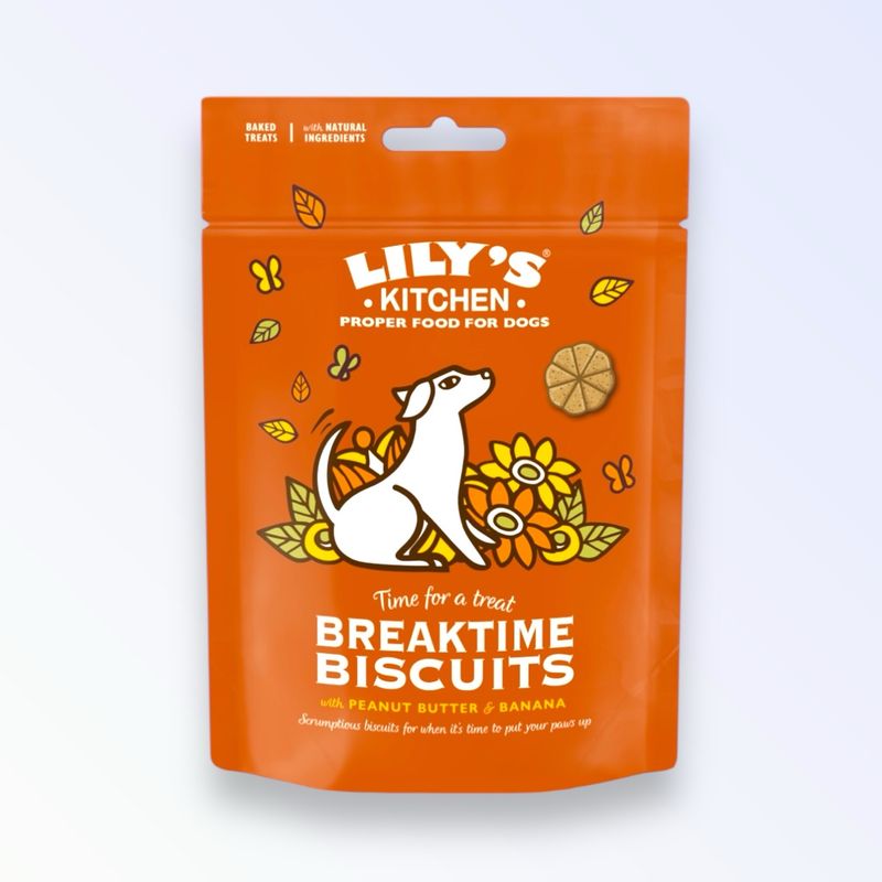 LILYS KITCHEN BREAKTIME BISCUITS 80G