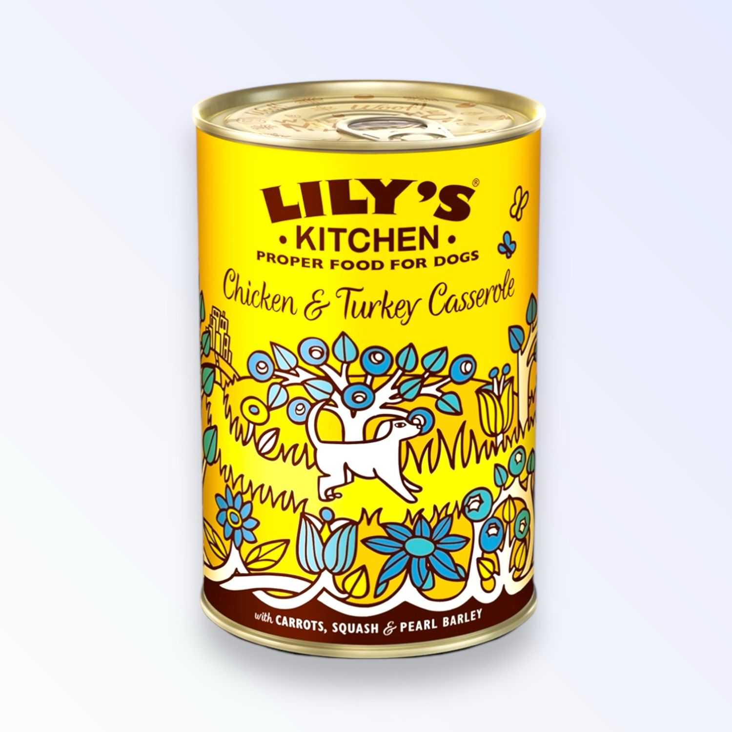 LILYS KITCHEN CHICKEN &amp; TURKEY CASS 400G