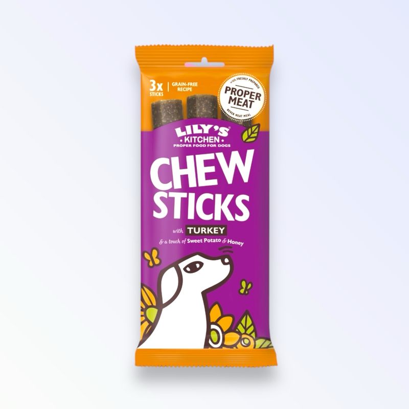 LILYS KITCHEN CHEW STICKS WITH TURK