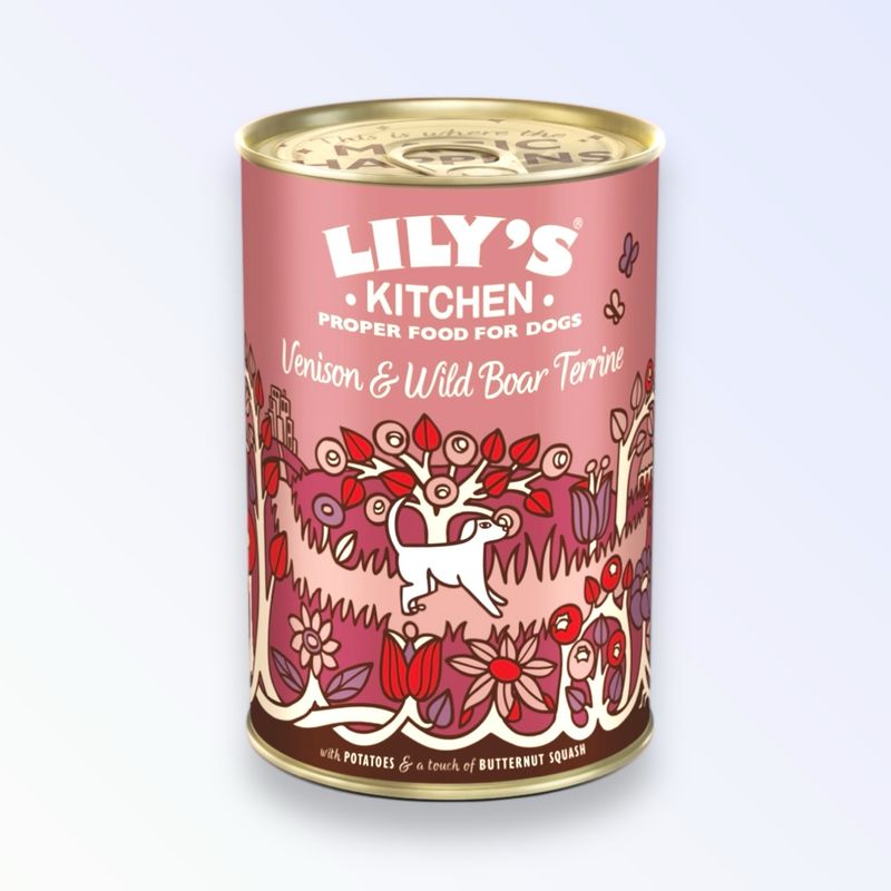 LILYS KITCHEN VENISON &amp; WILD BOAR 400G