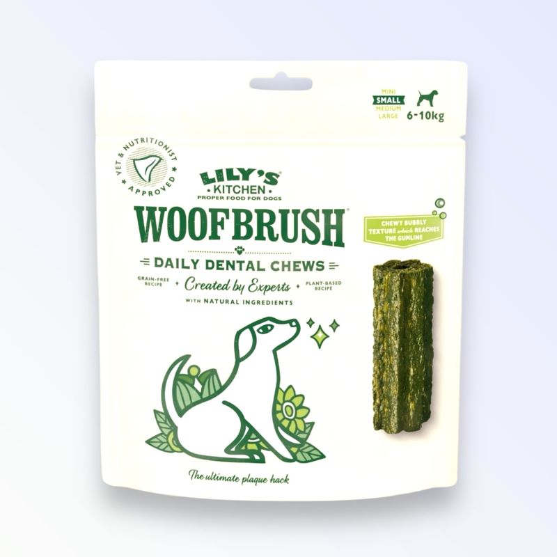 W/BRUSH GUT HEALTH DENTAL CHEW SML
