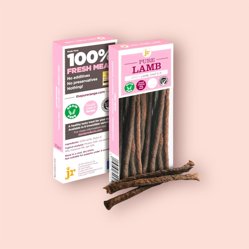 JR PURE LAMB STICKS 50G