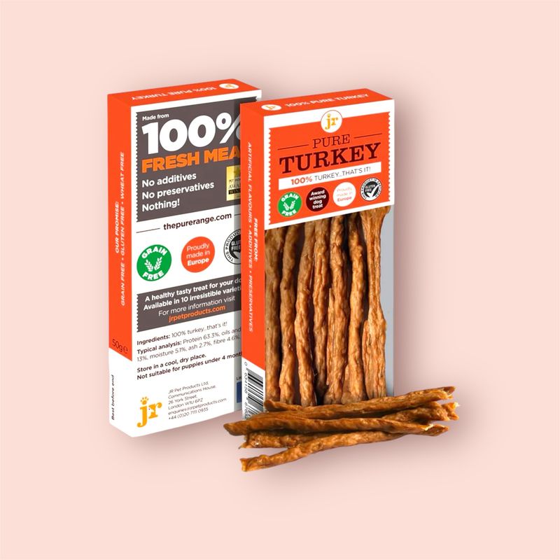 JR PURE TURKEY STICKS 50G