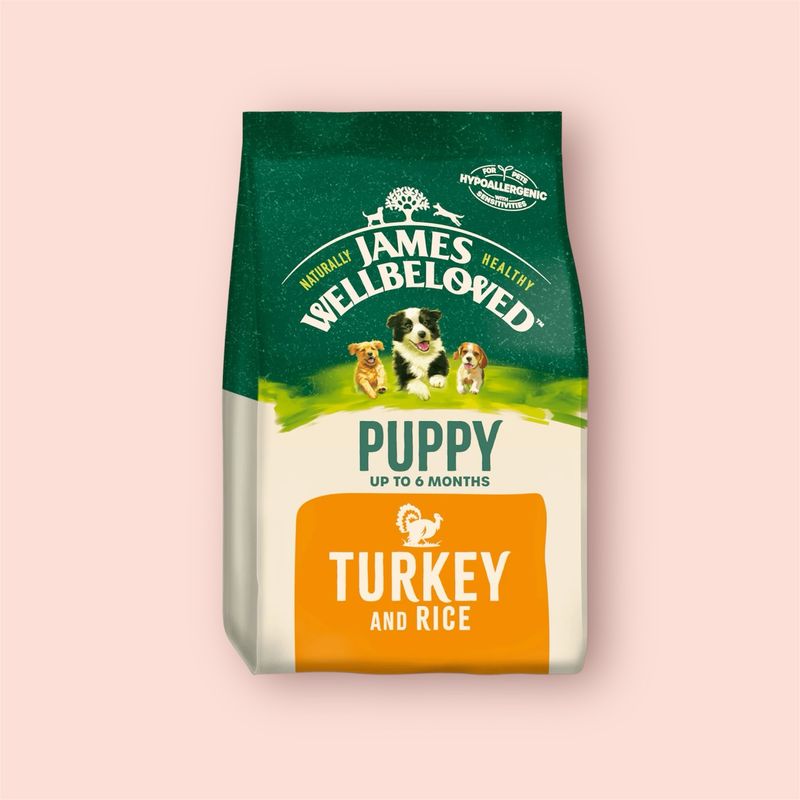 JAMES WELLBELOVED PUPPY TURKEY 2KG