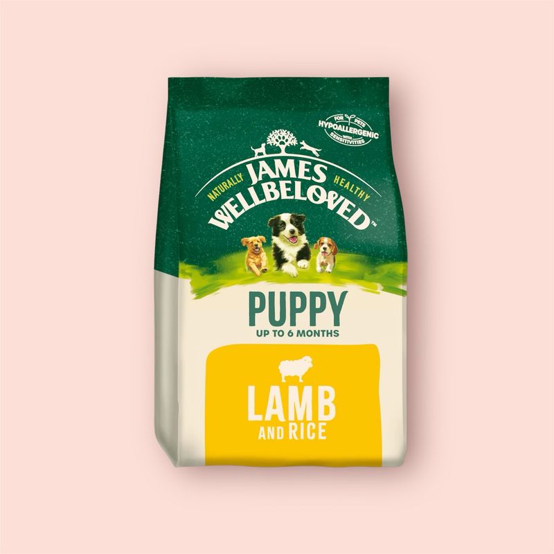 JAMES WELLBELOVED PUPPY LAMB 2KG