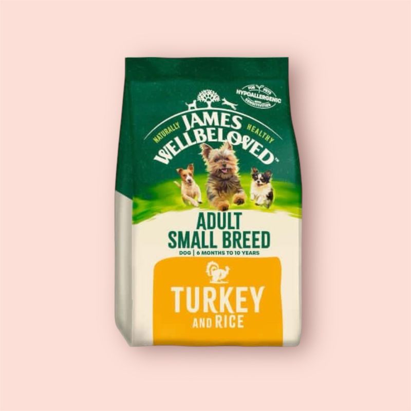 JAMES WELLBELOVED ADULT DOG SMALL BREED TURK 1.5KG