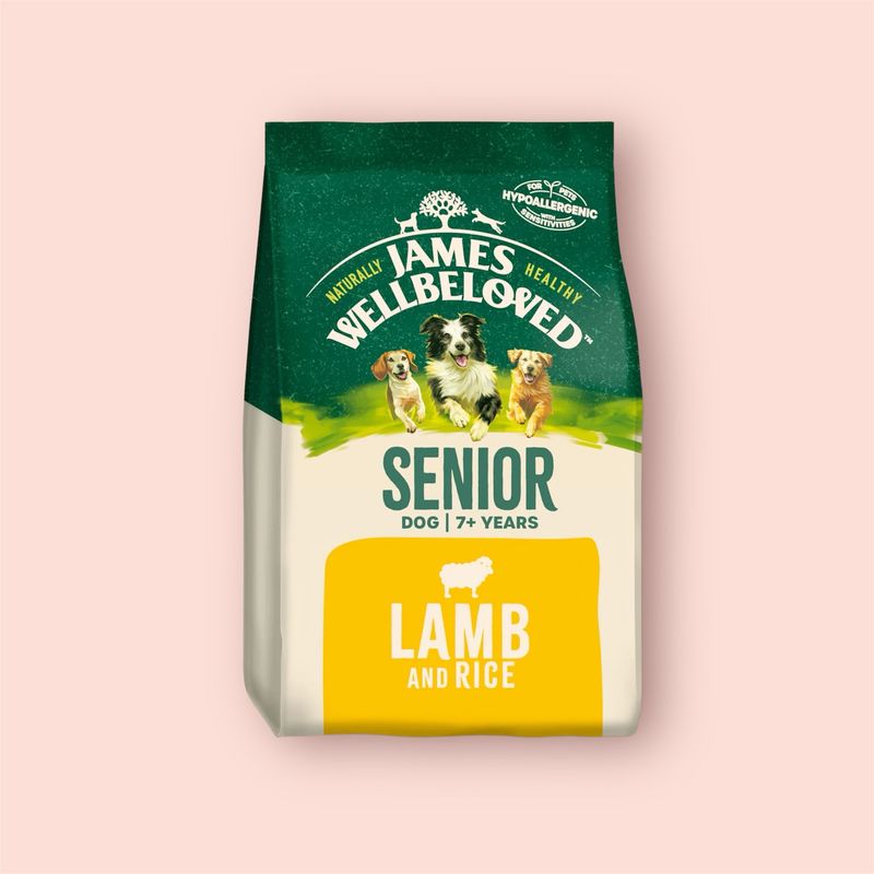 JAMES WELLBELOVED SENIOR DOG LAMB 2KG