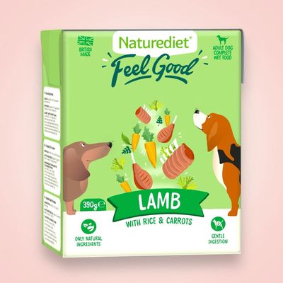 NATUREDIET FEEL GOOD WET DOG FOODS 390G