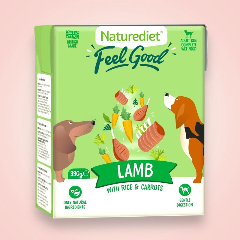 NATUREDIET FEEL GOOD WET DOG FOODS 390G