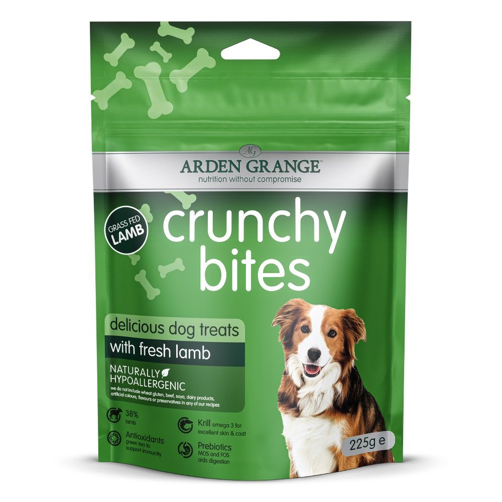 ARDEN GRANGE DOG CRUNCHY BITES LAMB