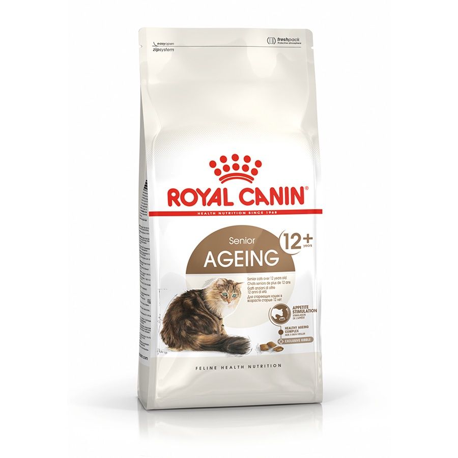 ROYAL CANIN CAT AGEING 12+, OPTIONS: ROYAL CANIN CAT AGEING 12+ 400G