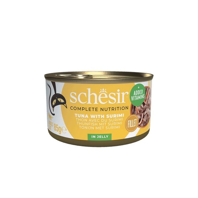 SCHESIR COMPLETE &amp; BALANCED WET CAT FOOD  85g