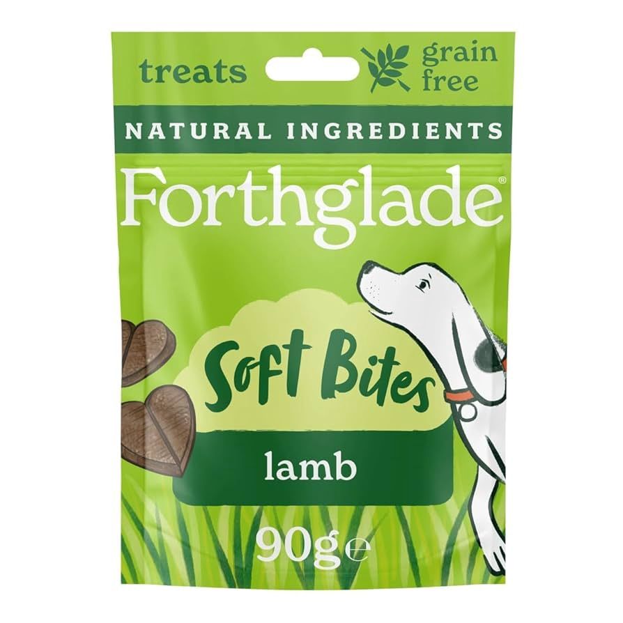 FORTHGLADE SOFT BITE GRAIN FREE LAMB TREATS 90G