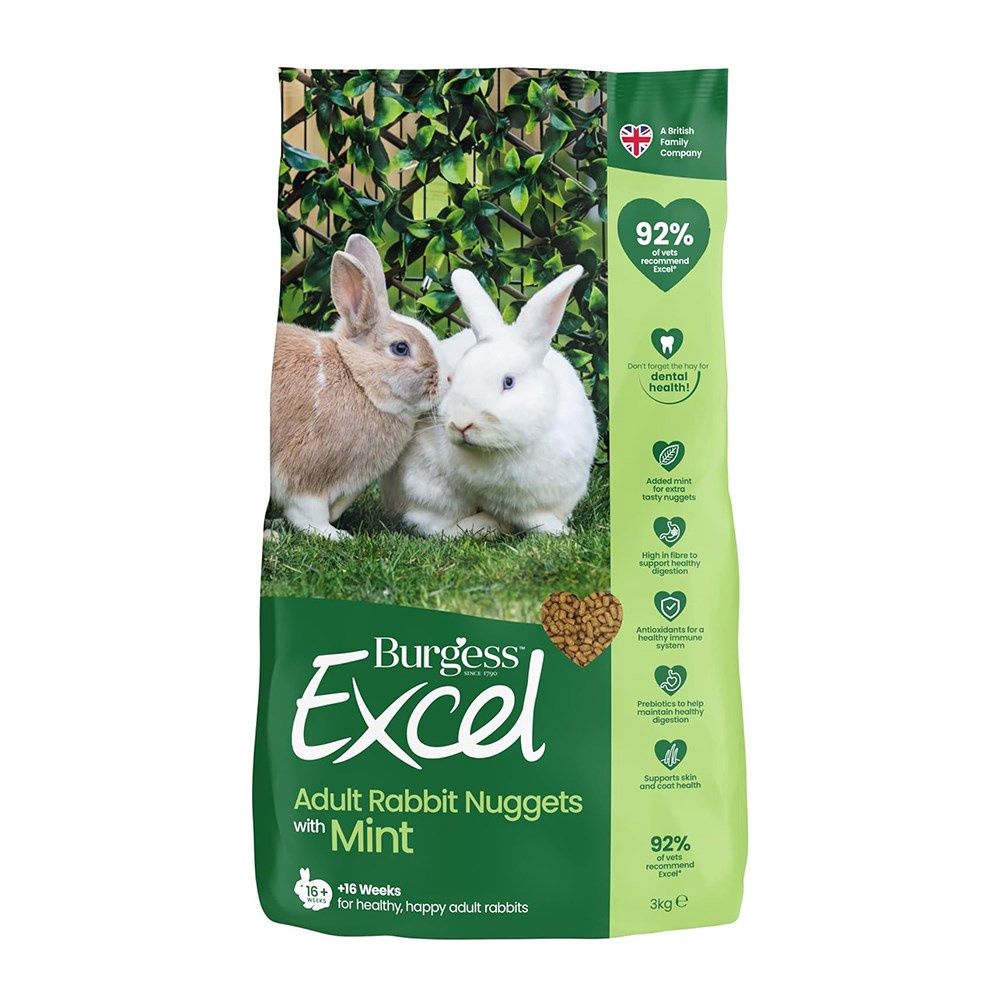 RABBIT EXCEL WITH MINT (sold by the kilo)