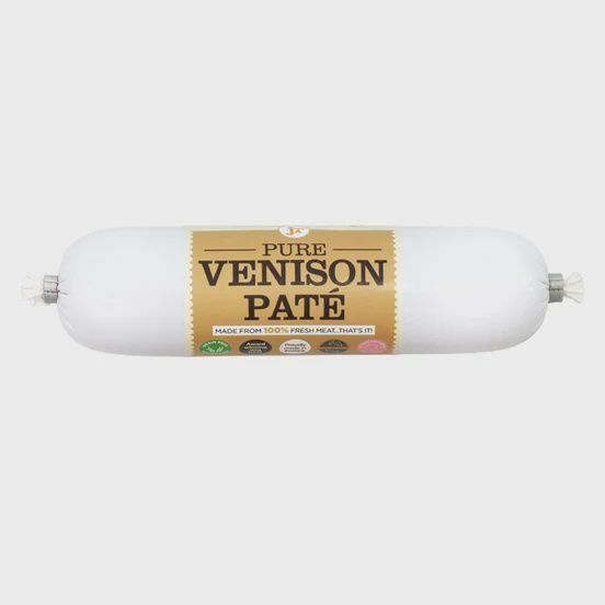 JR PURE VENISON PATE, OPTIONS: JR PURE VENISON PATE 80G