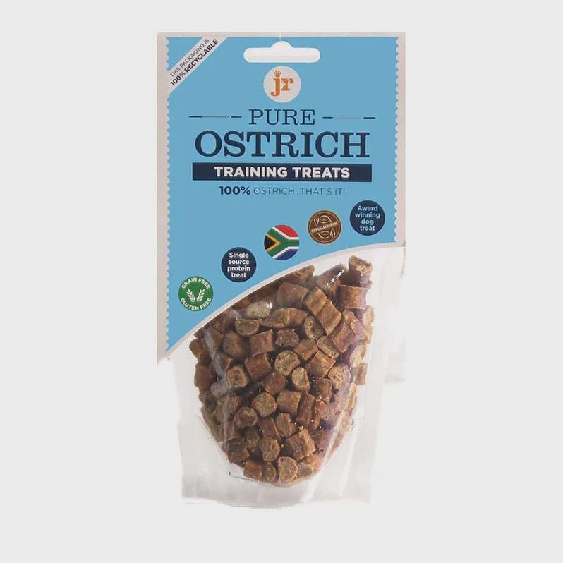 JR PURE OSTRICH TRAINING TREATS 85G