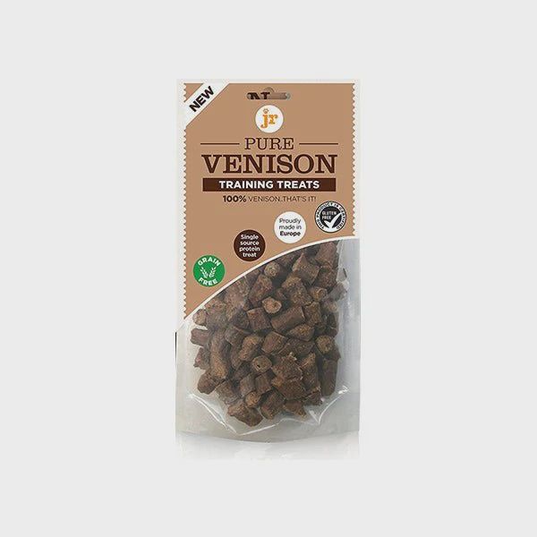 JR PURE VENISON TRAINING TREATS 85G