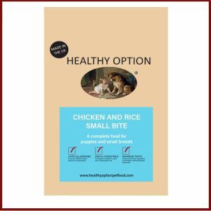 HEALTHY OPTION 2KG PUP/SML DOG (CHICKEN &amp; RICE)