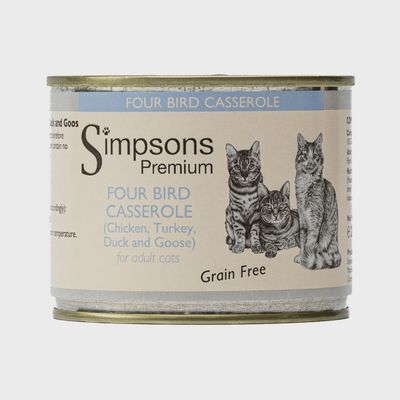SIMPSONS CAT 200G (FOUR BIRD CASSEROLE)