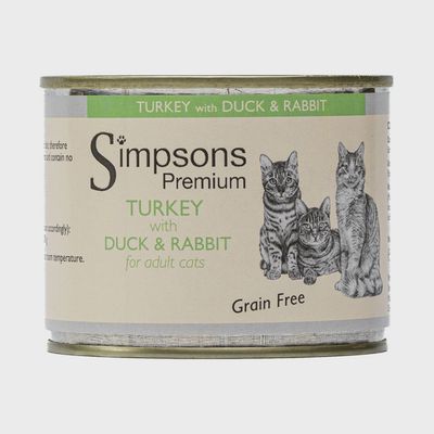 SIMPSONS CAT 200G (TURKEY WITH DUCK &amp; RABBIT)