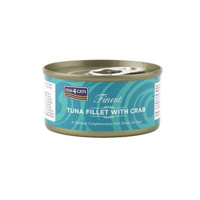 FISH4CATS TUNA &amp; CRAB 70G
