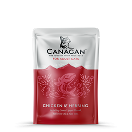 CANAGAN CAT POUCH 85G (CHICKEN &amp; HERRING)