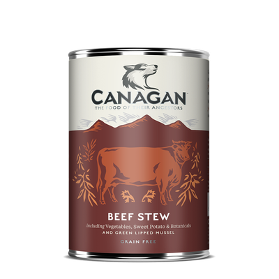 CANAGAN DOG TIN 400G  (BEEF STEW)