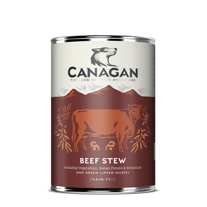 CANAGAN DOG TIN 400G  (BEEF STEW)