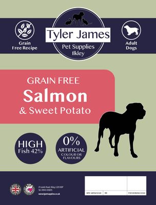 2KG TYLER-JAMES ADULT DOG SALMON &amp; SWEET POTATO