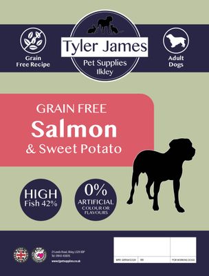 2KG TYLER-JAMES ADULT DOG SALMON &amp; SWEET POTATO