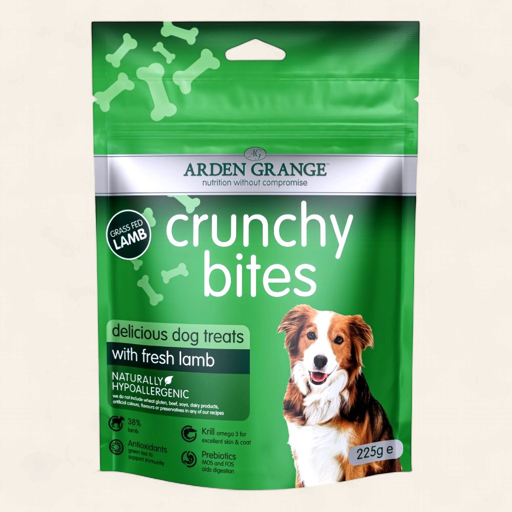 ARDEN GRANGE DOG CRUNCHY BITES LAMB