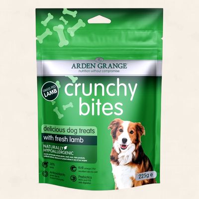 ARDEN GRANGE DOG CRUNCHY BITES LAMB