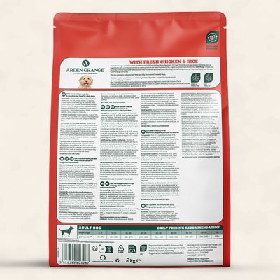 ARDEN GRANGE DOG ADULT CHICKEN 2KG