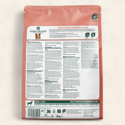 ARDEN GRANGE DOG ADULT SALMON 2KG