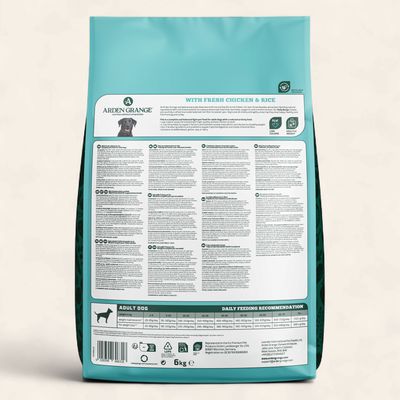 ARDEN GRANGE DOG LIGHT CHICKEN &amp; RICE 6KG