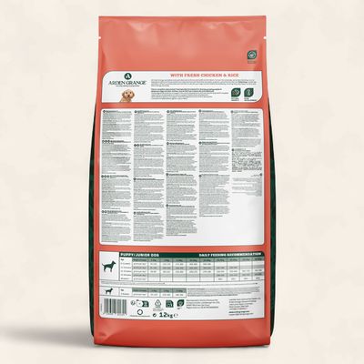 ARDEN GRANGE PUPPY/JUNIOR CHICKEN 12KG