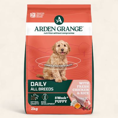 ARDEN GRANGE PUPPY/JUNIOR CHICKEN 2KG