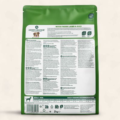 ARDEN GRANGE DOG ADULT LAMB 2KG