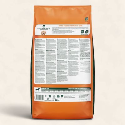 ARDEN GRANGE DOG SENIOR CHICKEN &amp; RICE 12KG