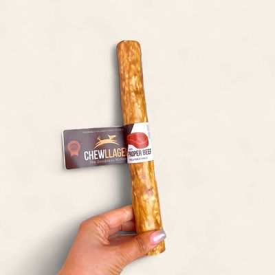 CHEWLLAGEN COLLAGEN ROLL 10" (BEEF)
