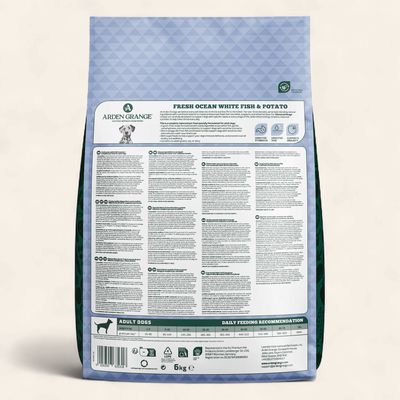 ARDEN GRANGE DOG SENSITIVE FISH &amp; POTATO 6KG