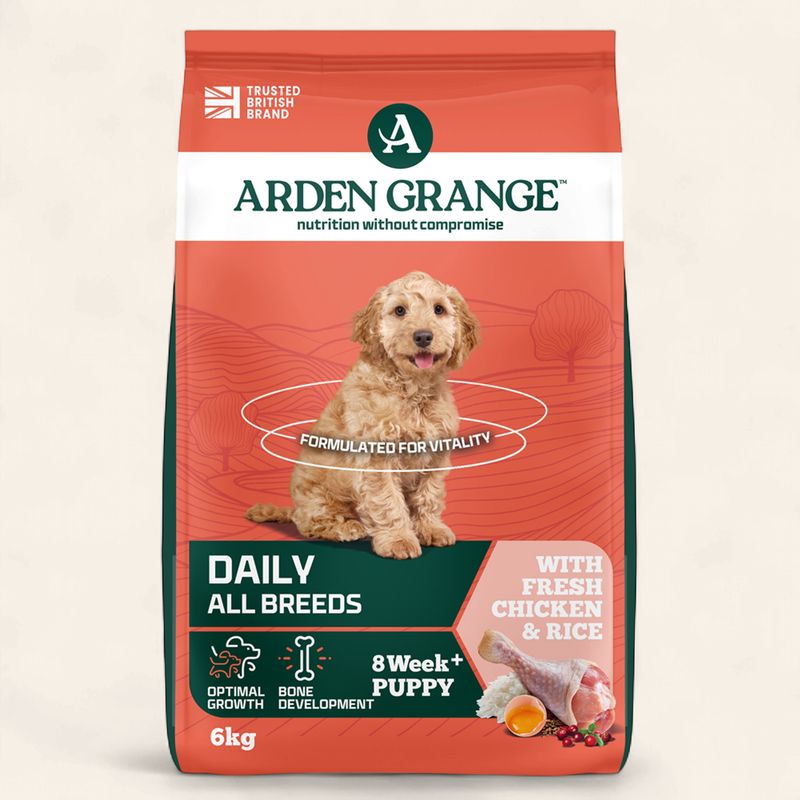 ARDEN GRANGE PUPPY/JUNIOR CHICKEN 6KG