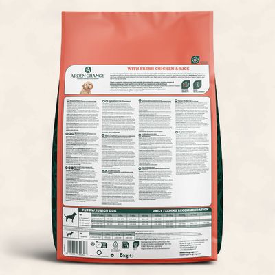 ARDEN GRANGE PUPPY/JUNIOR CHICKEN 6KG