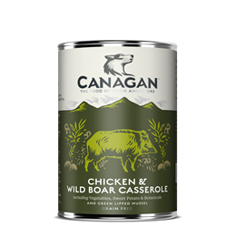 CANAGAN DOG TIN 400G (CHICKEN &amp; WILD BOAR)