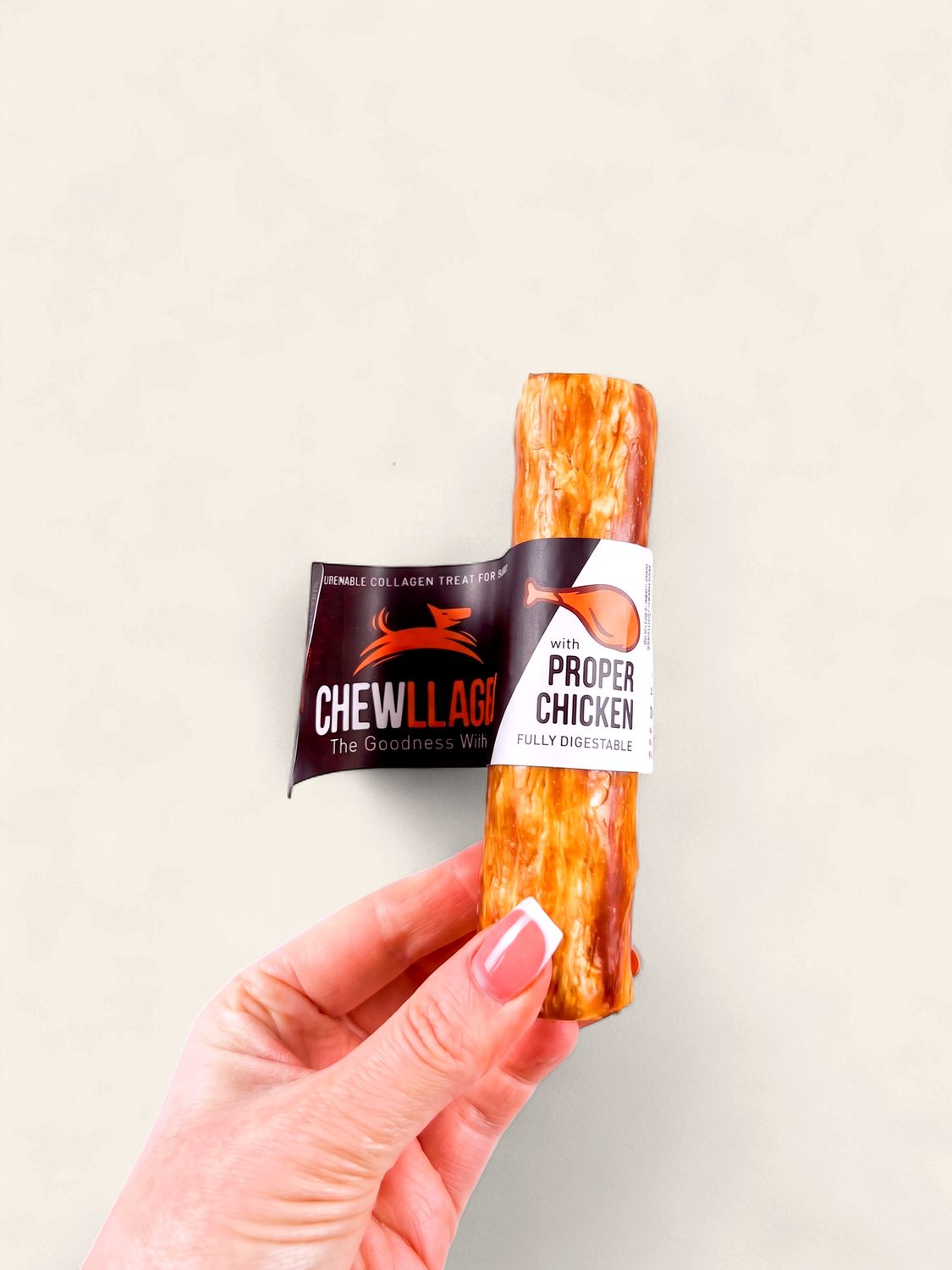 CHEWLLAGEN COLLAGEN ROLL 5" (CHICKEN)