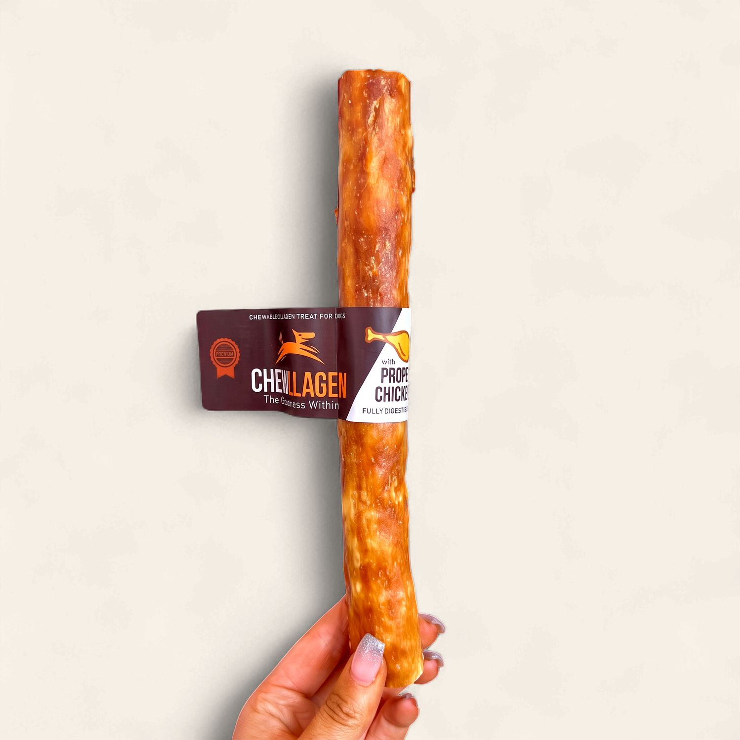 CHEWLLAGEN COLLAGEN ROLL 10" (CHICKEN)