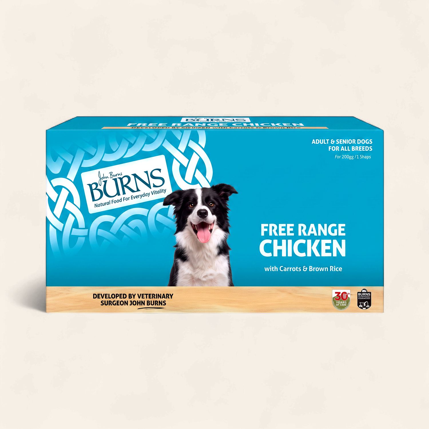 BURNS FREE RANGE CHICKEN WET 395G