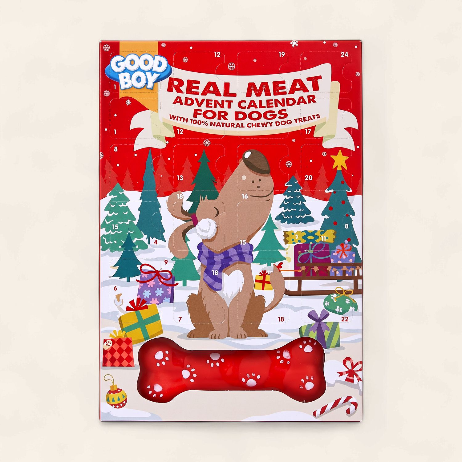 GOOD BOY REAL MEAT DOG ADVENT CALENDAR