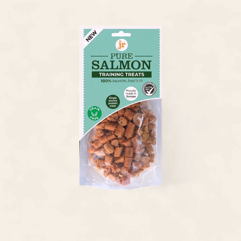 JR PURE 85G TRAINING TREATS (SALMON) JR PURE 85G TRAINING TREATS (SALMON)