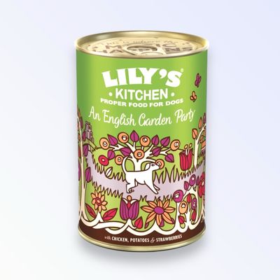 LILYS KITCHEN 400G ENGLISH GARDEN PARTY LILYS KITCHEN 400G ENGLISH GARDEN PARTY